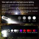 Mini LED EDC Flashlight Fishing Camping Emergency Keychain Lights (White)