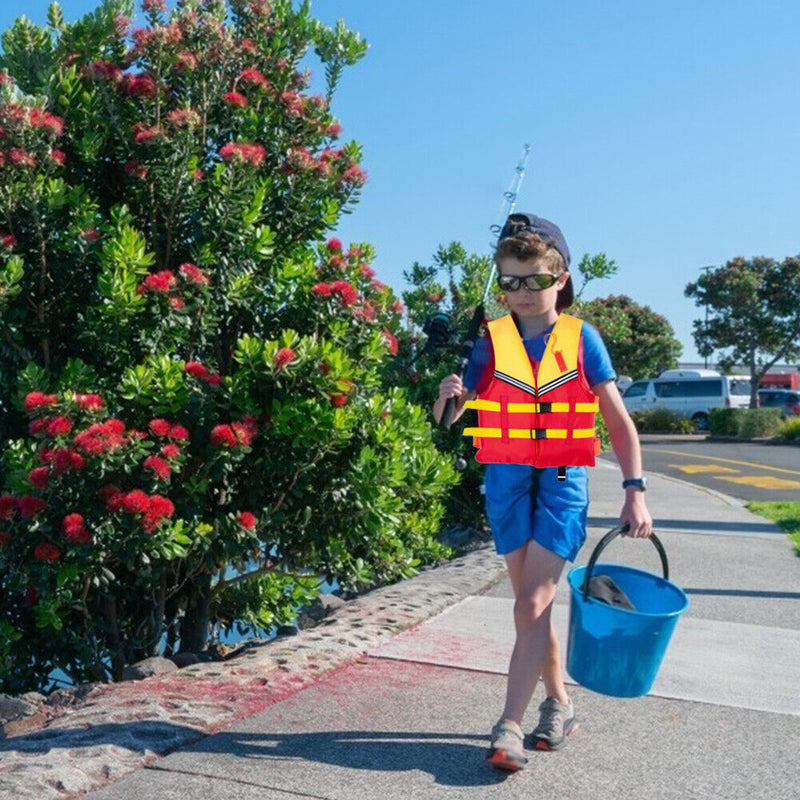 Outdoor Swimming Skiing Driving Vest Survival Kids Rafting Boating Life Jacke