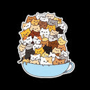 Cute Cartoon Animal Stickers Cool Graffiti Sturdy Self-adhesive Stickers