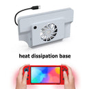 Cooling Fans for NS Switch OLED Docking Station Game Console Cooler Base Newly