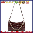 Retro Women Alligator Pattern Shoulder Bag Ladies Pure Color Chain Hobos Handbag
