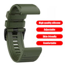 Silicone Strap Band for Garmin Fenix 6X 5X 3 D2 Tactix Bravo (Army Green) Newly
