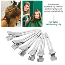 60pcs Metal Hair Clip Hairdressing Sectioning Clamps Salon Hairpin Styling