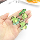 Funny Brooch Cartoon Animal Brooch Cute Badge Cute Frog Enamel Pins Lapel Pins