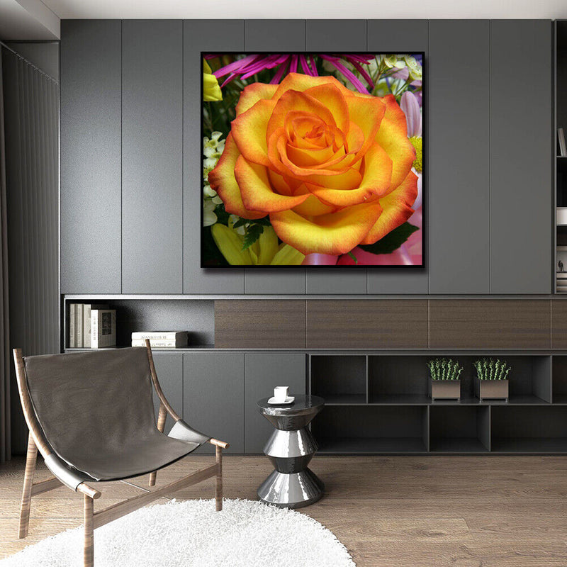 Full Drill Diamond Painting DIY Elegant Flower Wall Picture Poster (LD328) Newly