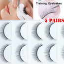 False Eyelashes For Beginners Practice Eyelashes Extension  Training Lashes