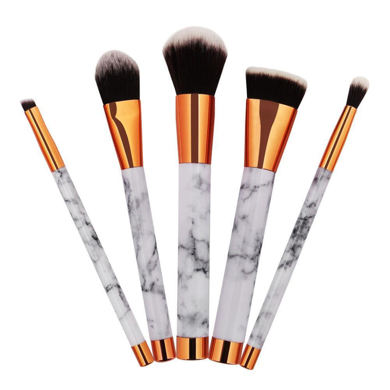 5pcs Makeup Brush Kit Eyebrow Blush Foundation Powder Beauty Cosmetic Brush