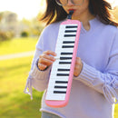 Portable 32 Keys Piano Melodica w/ Bag Keyboard Musical Instrument (Pink) Newly