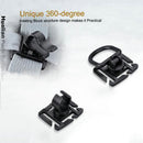 Multifunctional D-ring Backpack Carabiner Rotatable Outdoor Hiking Clip Buc