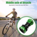 Bicycle BB Bottom Braces Thread Screw-in Road Bike Aluminum Alloy Axis Parts
