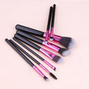 8pcs Makeup Brushes Cosmetic Foundation Blending Pencil Brushes set
