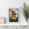 Hand Painted Little Witch Paint By Number DIY Frameless Oil Picture Home Decor