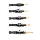 Woodworking Hex Shank Drill Bit Countersunk Bits Titanium Plated Chamfering