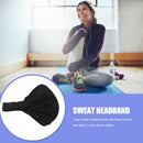 Women Headband Wide Sport Yoga Hairband Solid Elastic Running Turban Head W