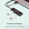 USB Hub ORICO FL01 4 Port USB 2.0 Splitter OTG Adapter for Laptop Desktop