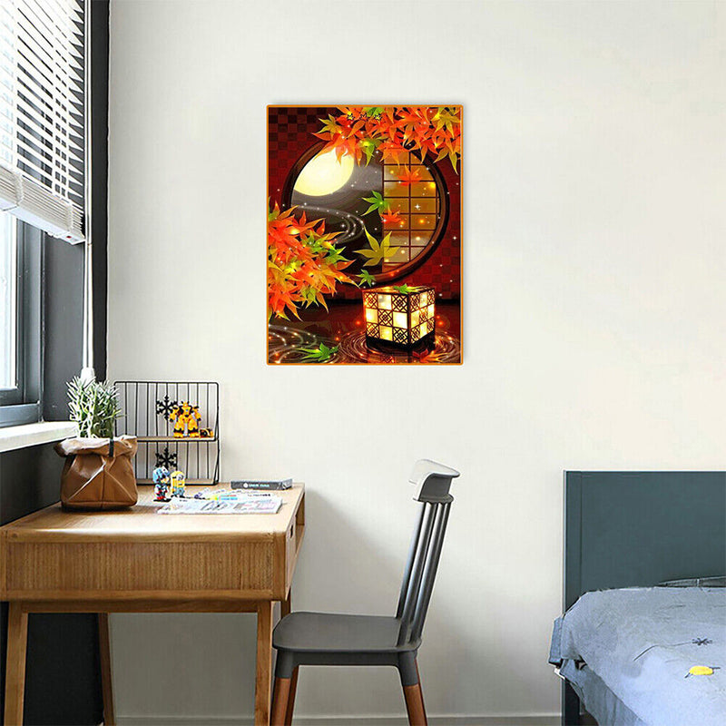 5D Diamond Painting DIY Fantasy Lantern Full Round Drill Picture (NH1469) Newly