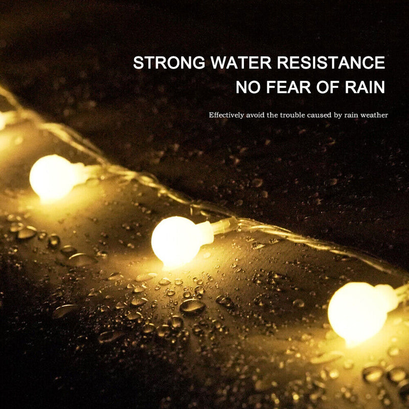 LED Bulbs String Lights Outdoor Garden Waterproof Ball String Decoration Lamp