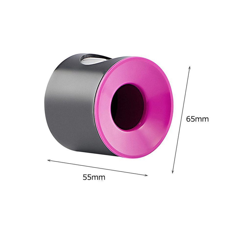 Airbag Comb Base Air Cushion Comb Storage Stand Support for Bathroom (Rose Red)