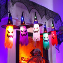 Halloween Fairy Lights 5PCS Witch Hats LED Decorative Lights StringLight`