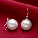 AFfeco Women's Elegant Simple Beaded Earrings for Wedding, Party, Casual
