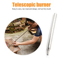 Stainless Steel Fire Blow Tube Retractable Fire Starter Pipe Emergency Tools