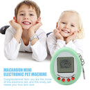 Electronic Digital Pet Game Console Nostalgic Virtual E-pet Toys (Green) Newly