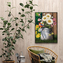 Bird and Flower Oil Paint By Numbers DIY Handpainted Picture Craft Home Decor