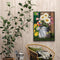 Bird and Flower Oil Paint By Numbers DIY Handpainted Picture Craft Home Decor