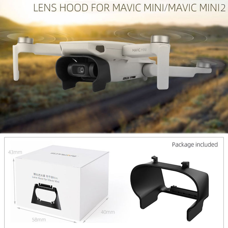 Drone Sunshade Plastic Lens Cover Lens Hood For DJI Mavic Mini /Mini 2/Mini SE
