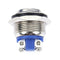 19mm High Round Head Momentary Stainless Steel Push Button Switch