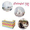 Rhinestone Drawing Handmade Art Tissue Box Case Craft for Home Office Car Decor