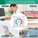 1 Pc Temperature Thermometer Window Indoor Outdoor Greenhouse Garden P5S2 L2M9