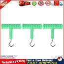 3pcs Fishing Knot Puller Hook Carp Rig Making Tool Fishing Tackle (Green) Newly