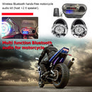 HY-007 Motorcycle Bluetooth Speaker Audio System with Mic TF Radio USB Char