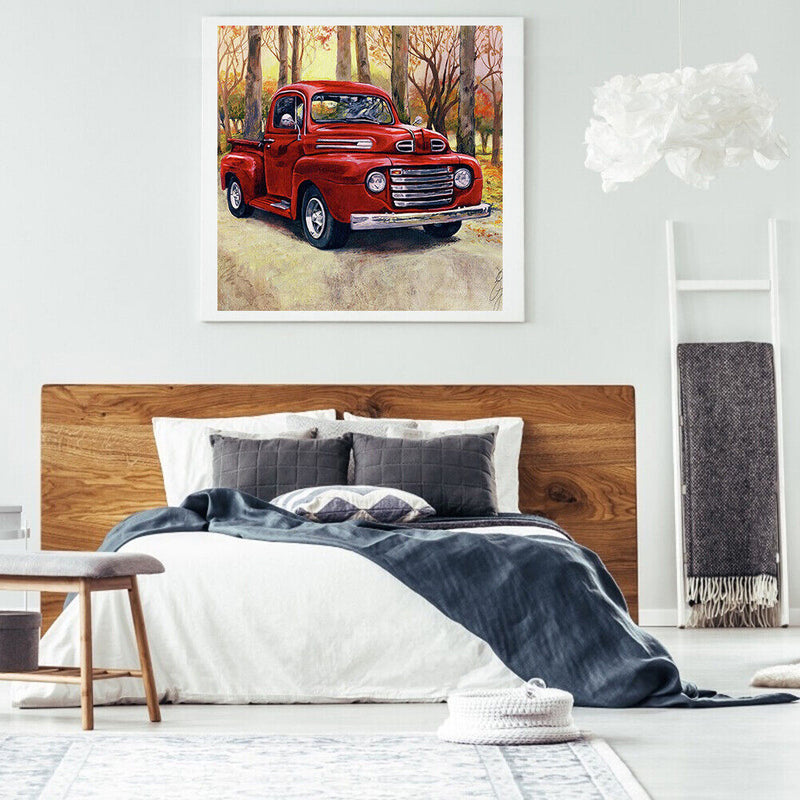 5D DIY Full Drill Diamond Painting Car Cross Stitch Craft Kits Home Wall Decor