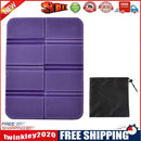 Folding Outdoor Travel Mat Moisture-proof Portable Picnic Seat Pad (Purple)