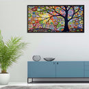 5D Art Diamond Painting DIY Full Round Drill Colorful Tree Mosaic Kit Pictu