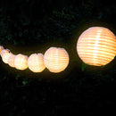 LED Solar String Light Outdoor Hanging Lantern Fairy Lamp Garden Decor (B) Newly