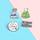 Chemistry Badge Chemical Beaker Cute Badges Brooches Enamel Pin Lapel Pin