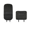 18x14 Inch Leather Car Kick Mat with Phone Storage Pocket Seat Back Protector