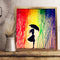 Rhinestone Picture DIY 5D Full Round Drill Umbrella Girl Diamond Painting Kit
