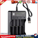 18650 Battery Charger Independent Universal 4-slot Battery Charging Stand Newly