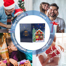 DIY Diamond Painting Greeting Card Mosaic Santa Claus Christmas Postcards Decor