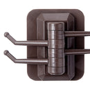 Strong Stick Adhesive Rotary Hooks 4 in 1 Wall Hangers Holder for Bathroom