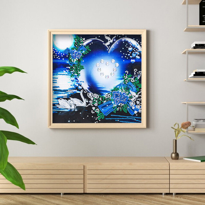 Love the swan 5D DIY Partial Special Shape Drill Diamond Painting