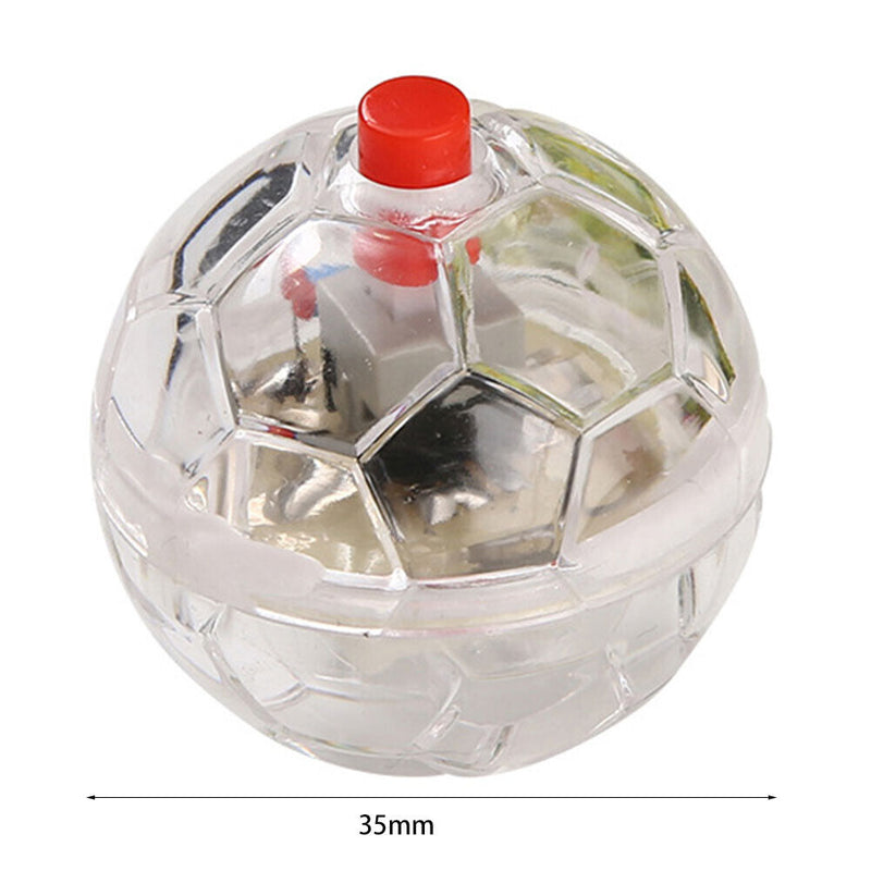Cat Rolling Glowing Balls Electric Transparent Football Light Up Dog Toys Newly