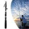 #A Fiberglass Fishing Pole Tackle Sea Pole Baitcasting Rod for Ocean Lake Reserv