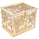 DIY Wooden Wedding Card Box Business Card Boxes Party Favor Decor (JM01367)