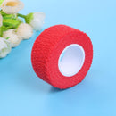 Golf Grip Anti-Skid Cotton Elastic Finger Wrap Support Bandage Tapes(Red)