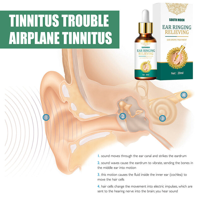 Herbal Medicine Ear Acute Otitis Fluid for Ear Tinnitus Sore Deafness Treatment